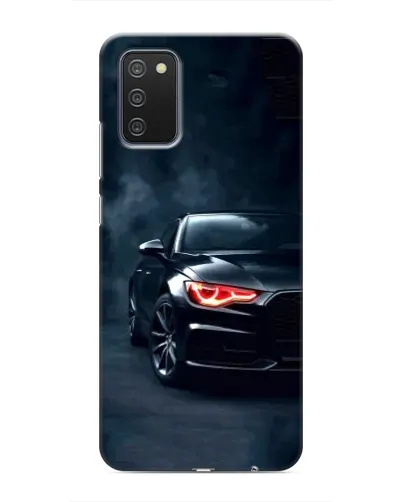 Чехол для Samsung Galaxy M02s с картинкой «Audi — хищный взгляд»