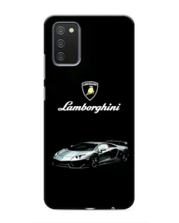 Чехол для Samsung Galaxy M02s с картинкой «Логотип Lamborghini классика» Чехол для Samsung Galaxy M02s с картинкой «Логотип Lamborghini классика»