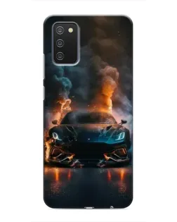 Чехол для Samsung Galaxy M02s с картинкой «Lamborghini дымная эстетика» Чехол для Samsung Galaxy M02s с картинкой «Lamborghini дымная эстетика»