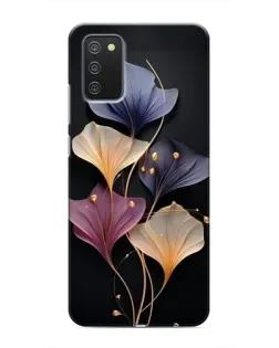 Чехол для Samsung Galaxy M02s с картинкой «Лиловые цветы грации» Чехол для Samsung Galaxy M02s с картинкой «Лиловые цветы грации»