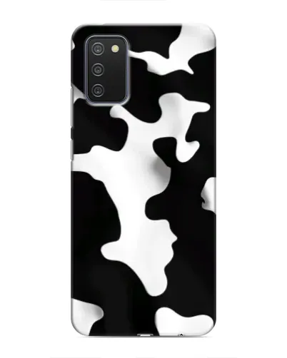 Чехол для Samsung Galaxy M02s с картинкой «Черно-белое пятно»