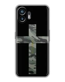 Чехол для Samsung Galaxy M07 с картинкой «Милитари Крест»