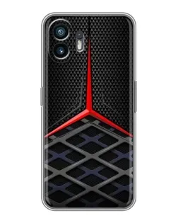 Чехол для Samsung Galaxy M07 с картинкой «Mercedes Carbon Grid»
