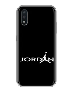 Чохол для Samsung Galaxy M10 (M105) з картинкою «Jordan White Logo» Чохол для Samsung Galaxy M10 (M105) з картинкою «Jordan White Logo»