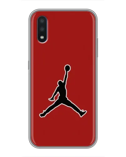 Чохол для Samsung Galaxy M10 (M105) з картинкою «Jordan Red Back»
