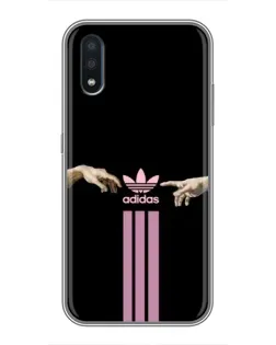 Чехол для Samsung Galaxy M10 (M105) с картинкой «Adidas Hands» Чехол для Samsung Galaxy M10 (M105) с картинкой «Adidas Hands»
