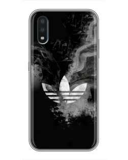 Чехол для Samsung Galaxy M10 (M105) с картинкой «Абстрактный дым Adidas» Чехол для Samsung Galaxy M10 (M105) с картинкой «Абстрактный дым Adidas»