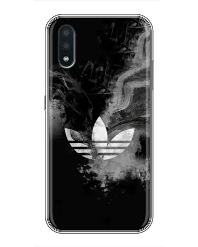 Чехол для Samsung Galaxy M10 (M105) с картинкой «Абстрактный дым Adidas» Чехол для Samsung Galaxy M10 (M105) с картинкой «Абстрактный дым Adidas»
