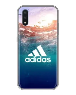 Чехол для Samsung Galaxy M10 (M105) с картинкой «Океанская глубина адидас» Чехол для Samsung Galaxy M10 (M105) с картинкой «Океанская глубина адидас»