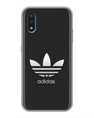Чехол для Samsung Galaxy M10 (M105) с картинкой «Adidas Карбоновая текстура» Чехол для Samsung Galaxy M10 (M105) с картинкой «Adidas Карбоновая текстура»