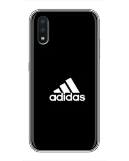 Чехол для Samsung Galaxy M10 (M105) с картинкой «Черная классика Adidas»