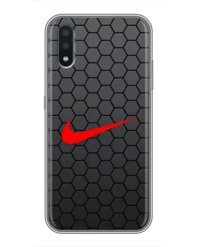Чохол для Samsung Galaxy M10 (M105) з картинкою «Nike — карбонова сітка» Чохол для Samsung Galaxy M10 (M105) з картинкою «Nike — карбонова сітка»
