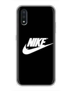 Чохол для Samsung Galaxy M10 (M105) з картинкою «Мазки фарби Nike» Чохол для Samsung Galaxy M10 (M105) з картинкою «Мазки фарби Nike»