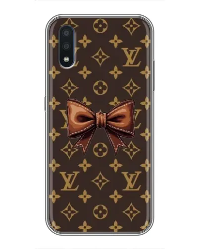Чохол для Samsung Galaxy M10 (M105) з картинкою «LV з бантом»