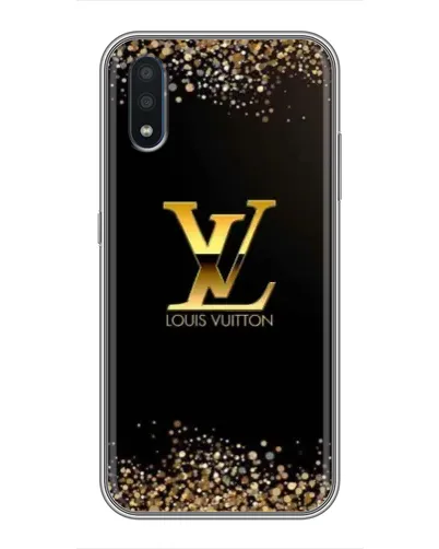 Чохол для Samsung Galaxy M10 (M105) з картинкою «LV — золоті іскри»