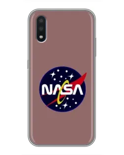 Чохол для Samsung Galaxy M10 (M105) з картинкою «NASA — ретро космос» Чохол для Samsung Galaxy M10 (M105) з картинкою «NASA — ретро космос»