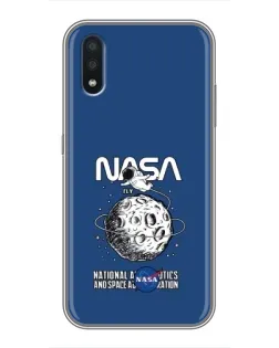 Чохол для Samsung Galaxy M10 (M105) з картинкою «NASA — місячна місія» Чохол для Samsung Galaxy M10 (M105) з картинкою «NASA — місячна місія»
