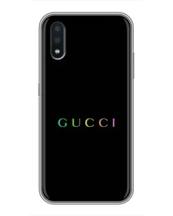 Чохол для Samsung Galaxy M10 (M105) з картинкою «Gucci — неоновий мінімалізм»