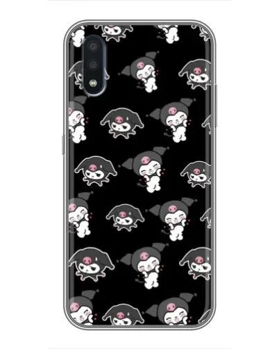 Чехол для Samsung Galaxy M10 (M105) с картинкой «Черный паттерн Kuromi» Чехол для Samsung Galaxy M10 (M105) с картинкой «Черный паттерн Kuromi»