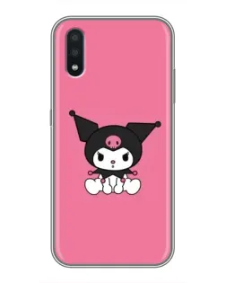 Чехол для Samsung Galaxy M10 (M105) с картинкой «Хмурая Kuromi» Чехол для Samsung Galaxy M10 (M105) с картинкой «Хмурая Kuromi»