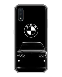 Чехол для Samsung Galaxy M10 (M105) с картинкой «BMW — взгляд из темноты»