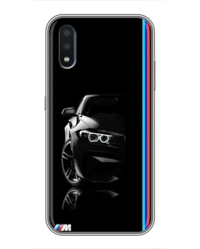 Чехол для Samsung Galaxy M10 (M105) с картинкой «Силуэт BMW в темноте» Чехол для Samsung Galaxy M10 (M105) с картинкой «Силуэт BMW в темноте»
