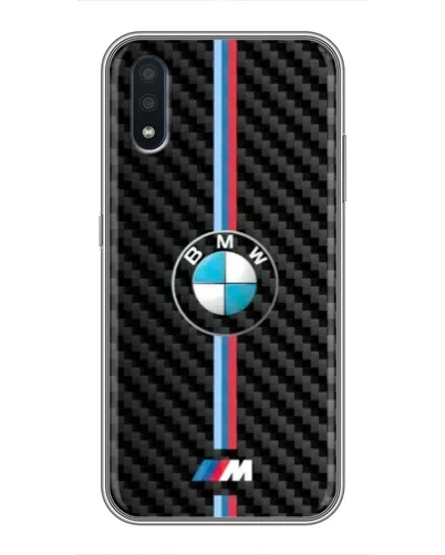 Чехол для Samsung Galaxy M10 (M105) с картинкой «Эмблема BMW и карбон» Чехол для Samsung Galaxy M10 (M105) с картинкой «Эмблема BMW и карбон»