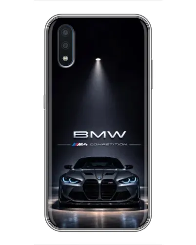 Чехол для Samsung Galaxy M10 (M105) с картинкой «BMW сквозь ночной город» Чехол для Samsung Galaxy M10 (M105) с картинкой «BMW сквозь ночной город»