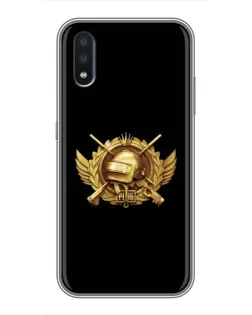 Чехол для Samsung Galaxy M10 (M105) с картинкой «PUBG — оранжевый градиент» Чехол для Samsung Galaxy M10 (M105) с картинкой «PUBG — оранжевый градиент»
