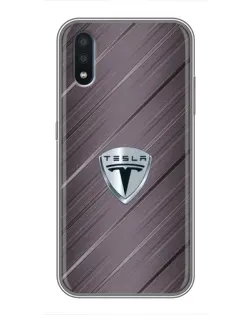 Чохол для Samsung Galaxy M10 (M105) з картинкою «Металева текстура Tesla» Чохол для Samsung Galaxy M10 (M105) з картинкою «Металева текстура Tesla»