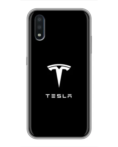 Чехол для Samsung Galaxy M10 (M105) с картинкой «Tesla White Logo» Чехол для Samsung Galaxy M10 (M105) с картинкой «Tesla White Logo»