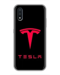 Чохол для Samsung Galaxy M10 (M105) з картинкою «Tesla Red Logo» Чохол для Samsung Galaxy M10 (M105) з картинкою «Tesla Red Logo»