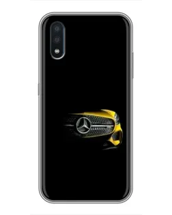 Чехол для Samsung Galaxy M10 (M105) с картинкой «Mercedes — ретро стиль»