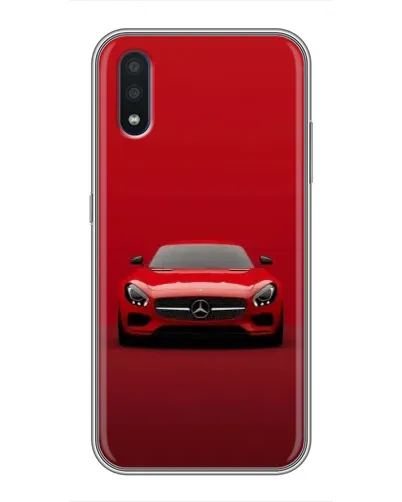 Чехол для Samsung Galaxy M10 (M105) с картинкой «Красный Mercedes AMG»