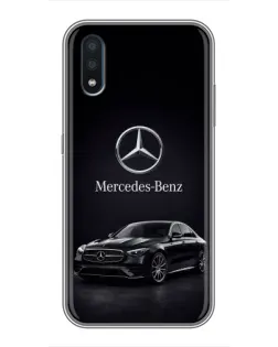 Чехол для Samsung Galaxy M10 (M105) с картинкой «Mercedes — решетка радиатора»