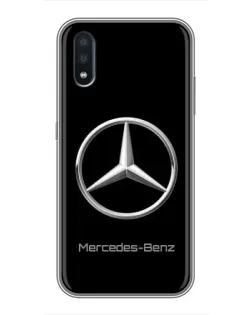 Чехол для Samsung Galaxy M10 (M105) с картинкой «Mercedes Silver Logo»