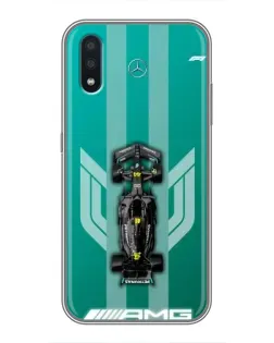 Чехол для Samsung Galaxy M10 (M105) с картинкой «Mercedes AMG Petronas»