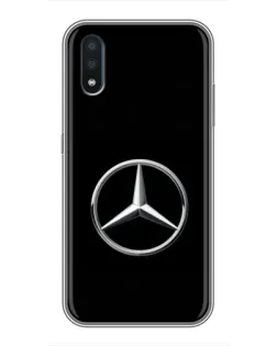 Чехол для Samsung Galaxy M10 (M105) с картинкой «Mercedes классический лого»