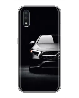 Чехол для Samsung Galaxy M10 (M105) с картинкой «Свет фар Mercedes»
