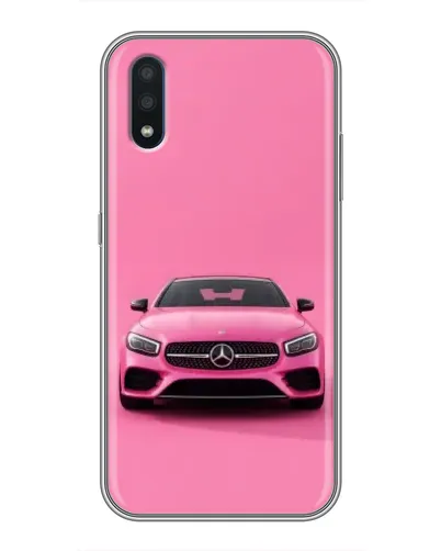 Чехол для Samsung Galaxy M10 (M105) с картинкой «Розовый Mercedes AMG» Чехол для Samsung Galaxy M10 (M105) с картинкой «Розовый Mercedes AMG»