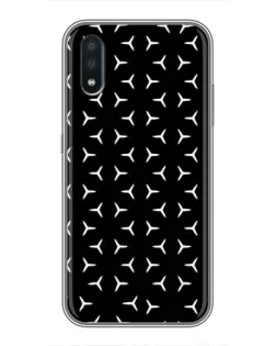 Чехол для Samsung Galaxy M10 (M105) с картинкой «Mercedes паттерн звезд»