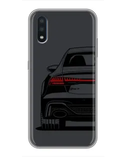 Чохол для Samsung Galaxy M10 (M105) з картинкою «Задня частина Audi — арт»