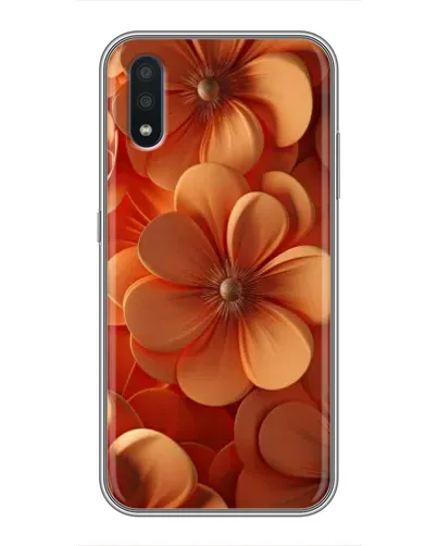 Чохол для Samsung Galaxy M10 (M105) з картинкою «Помаранчева макро квітка» Чохол для Samsung Galaxy M10 (M105) з картинкою «Помаранчева макро квітка»