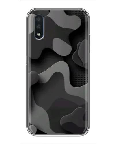 Чехол для Samsung Galaxy M10 (M105) с картинкой «Темный абстрактный камуфляж»