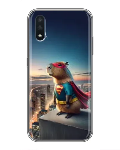 Чехол для Samsung Galaxy M10 (M105) с картинкой «Капи-мен супергерой» Чехол для Samsung Galaxy M10 (M105) с картинкой «Капи-мен супергерой»