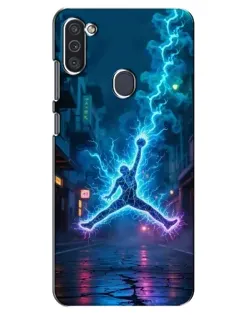 Чехол для Samsung Galaxy M11 с картинкой «Jordan Gold Jumpman» Чехол для Samsung Galaxy M11 с картинкой «Jordan Gold Jumpman»