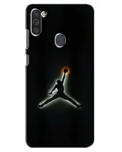 Чехол для Samsung Galaxy M11 с картинкой «Jordan Gradient Logo» Чехол для Samsung Galaxy M11 с картинкой «Jordan Gradient Logo»