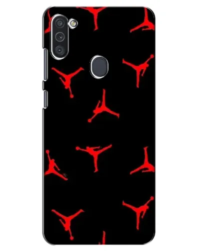 Чехол для Samsung Galaxy M11 с картинкой «Jordan Red Pattern» Чехол для Samsung Galaxy M11 с картинкой «Jordan Red Pattern»