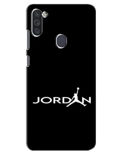 Чехол для Samsung Galaxy M11 с картинкой «Jordan White Logo» Чехол для Samsung Galaxy M11 с картинкой «Jordan White Logo»