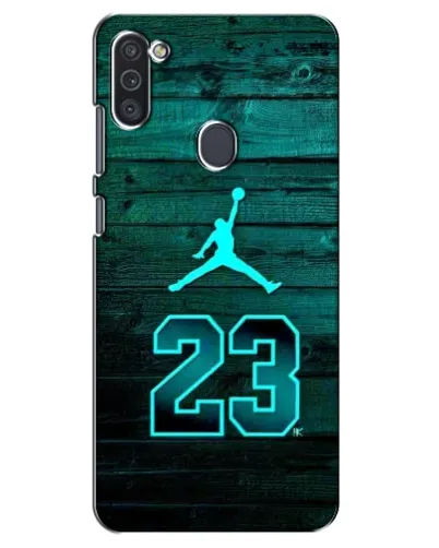 Чехол для Samsung Galaxy M11 с картинкой «Jordan Cyan 23» Чехол для Samsung Galaxy M11 с картинкой «Jordan Cyan 23»